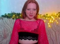 Hot redhead webcam girl