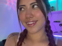 Blowing you a teasing kiss