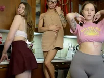 Just us girls dancing