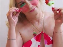 Taste my strawberry ice cream