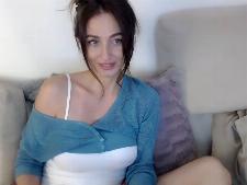The European cam lady Sima during 1 of her cam sex shows